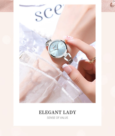Reloj de Pulsera Cuarzo para Mujer - Diseño Minimalista Resistente al Agua - Image 22