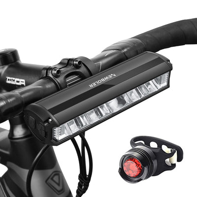 Luz Frontal para Bicicleta Recargable de Gran Capacidad Baojia con Soporte Ajustable - Image 8