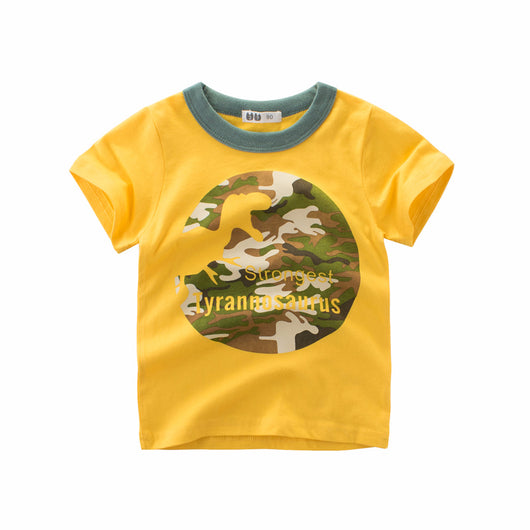 Playera Infantil de Verano Estilo Coreano para Niños - Image 4
