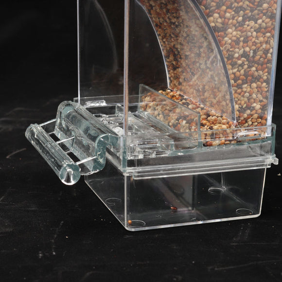 Comedero Automático para Aves con Depósito Transparente