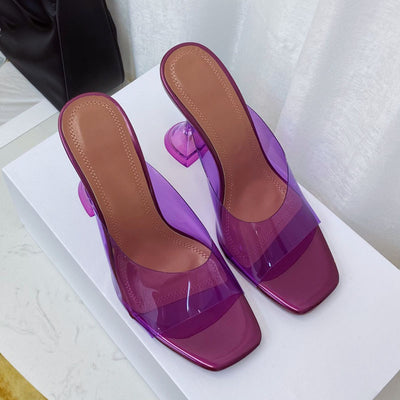 Sandalias Stiletto de Cristal para Mujer - Tacones Altos Elegantes - Image 4