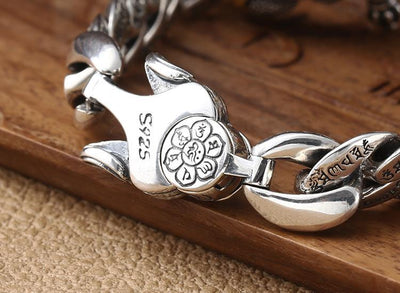 Pulsera Pixiu Vajra Giratoria Retro para Hombre - Image 2
