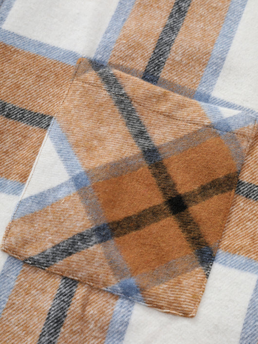 Chaqueta de Franela a Cuadros para Hombre - Image 10