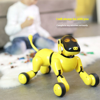 Perro Robot Inteligente Programable con Danzas Interactivas para Educación Temprana