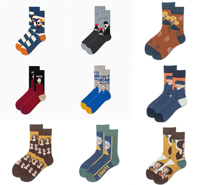 Calcetines de Moda Urbana para Hombre - Estilo Personalizado - Image 6