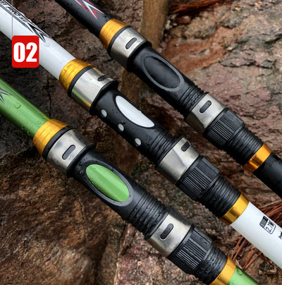 Caña de Pesca Telescópica para Carpa 2.1M-3.6M Fibra de Carbono FRP - Image 8