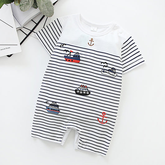 Enterizo Estampado para Bebé Niño en Algodón 100% - Image 9