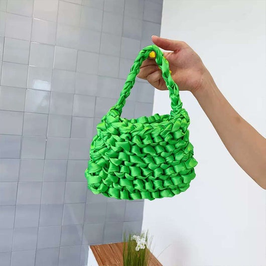 Bolso Hyuna Estilo Puro con Cinta Decorativa - Image 2