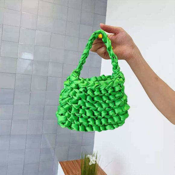 Bolso Hyuna Estilo Puro con Cinta Decorativa