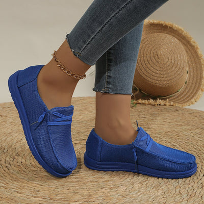 Mocasines Cómodos Talla Grande con Cordones y Diseño Slip-On - Image 2