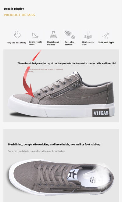 Zapatos Casuales Deportivos para Hombre de Lona Transpirable - Image 15