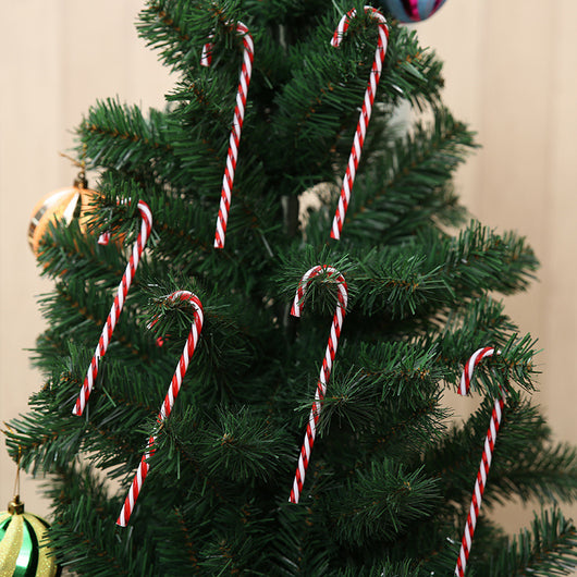 Adorno Navideño Bastón de Caramelo Acrílico Colgante - Image 7