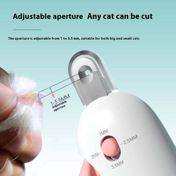 Tijeras de Precisión para Uñas de Gato con Sistema de Gravedad