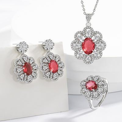 Conjunto de Joyas para Novia: Aretes y Collar Elegante - Image 9