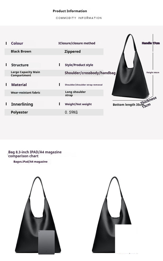 Bolso Retro de Cuero Suave con Gran Capacidad para Llevar al Hombro - Image 9