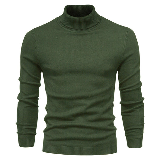 Suéter de Cuello Alto Liso - Image 15