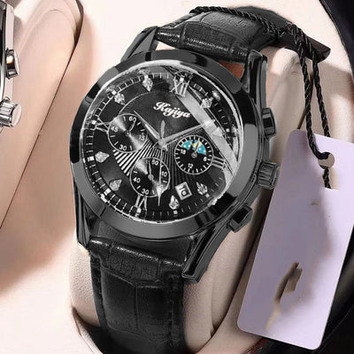 Reloj Automático para Hombre Acero Inoxidable Resistente al Agua Luminoso - Image 13