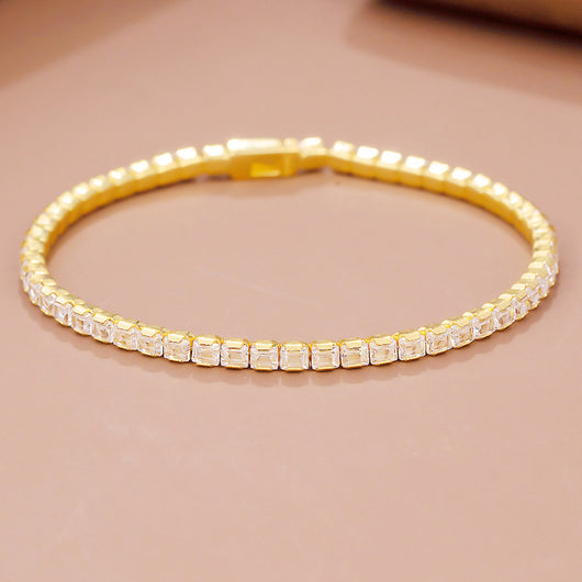 Pulsera de Plata Esterlina con Zirconia Hip Hop para Mujer - Image 10