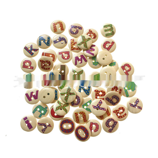 Botones Alfabeto Inglés para Aprendizaje Temprano en Madera - Image 11