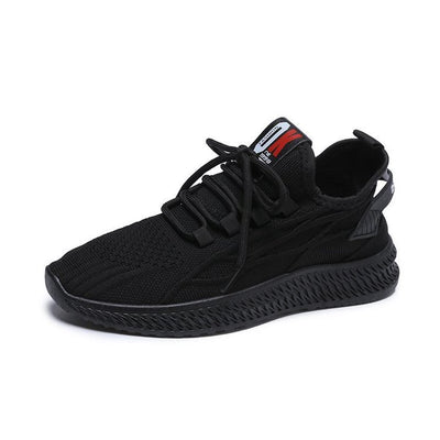 Tenis Plataforma Alta Negros y Blancos - Zapatillas Vulcanizadas Transpirables - Image 8