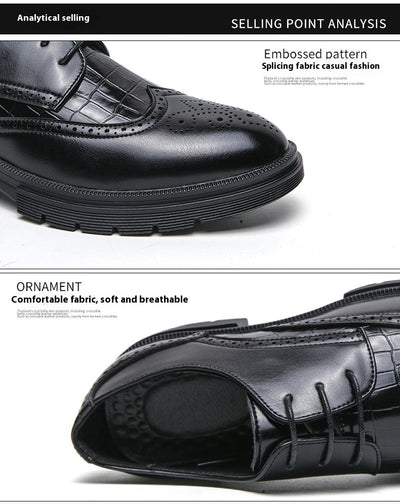 Zapatos Derby Casuales para Hombre - Estilo Británico Formal - Image 13