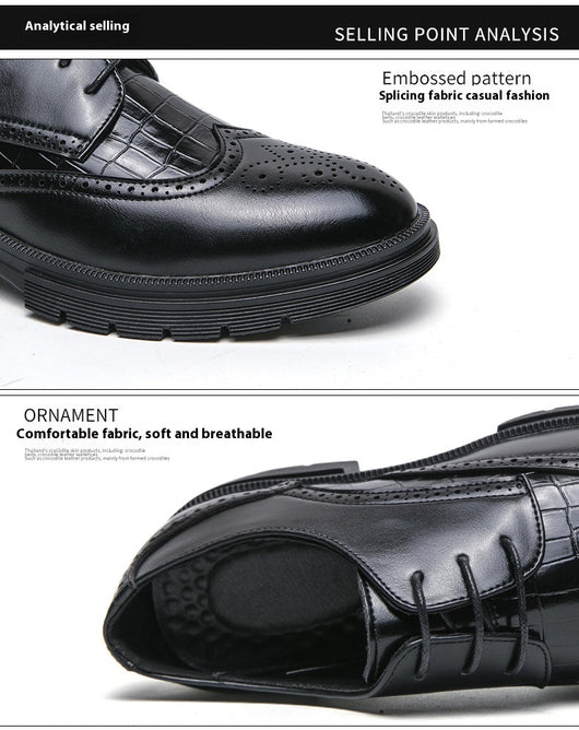 Zapatos Derby Casuales para Hombre - Estilo Británico Formal - Image 13