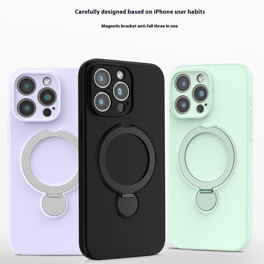 Funda Magnética de Silicona Líquida con Soporte - Protección Anti-caídas - Image 3