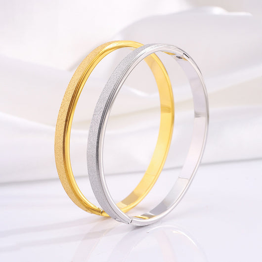 Pulsera de Acero Titanio Oro Aluvial Degradado - Image 10