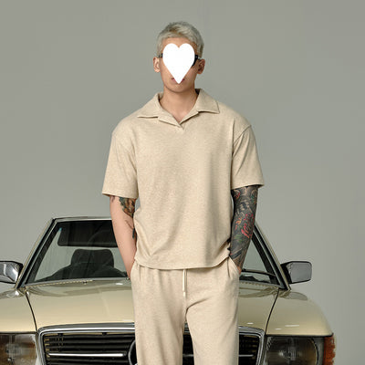 Conjunto Casual Hombre: Camiseta Polo Manga Corta y Pantalón - Image 7