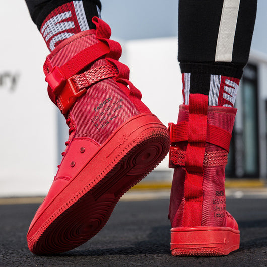 Zapatillas Altas Casuales para Parejas - Estilo Urbano Moderno - Image 36
