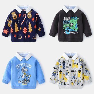 Chaqueta Acolchada con Cierre para Niños - Suéter Térmico Plus Velvet - Image 8