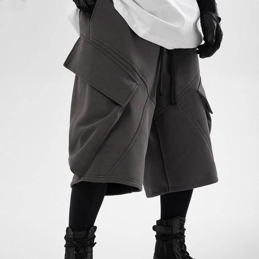 Pantalones Cortos Hombre con Bolsillos Laterales Amplios
