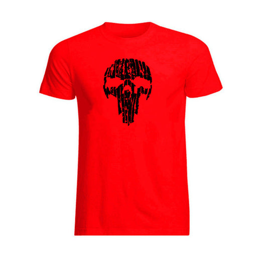 Playera Deportiva de Algodón Puro con Estampa Calavera Rota - Image 13
