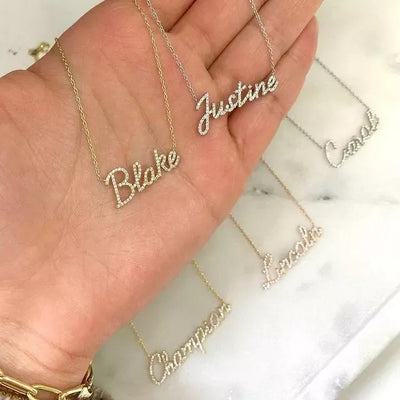 Collar de Capas Personalizado con Letra para Hombre y Mujer - Image 12