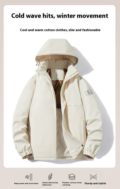 Chaqueta Impermeable Térmica con Sensor de Temperatura para Otoño e Invierno - Image 14