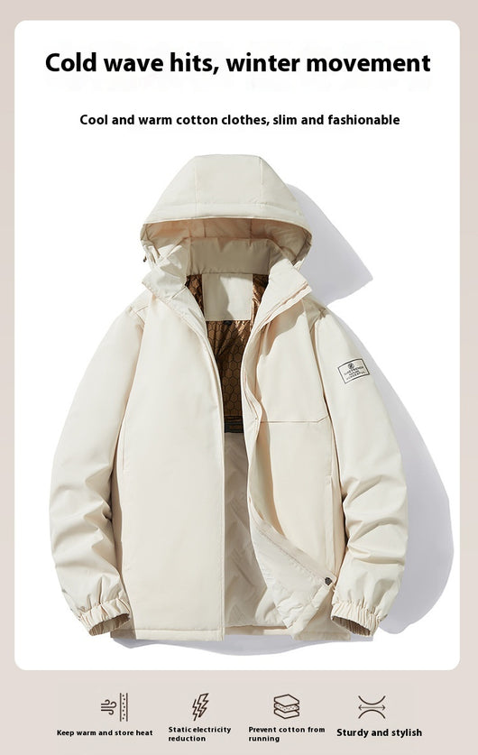 Chaqueta Impermeable Térmica con Sensor de Temperatura para Otoño e Invierno - Image 14