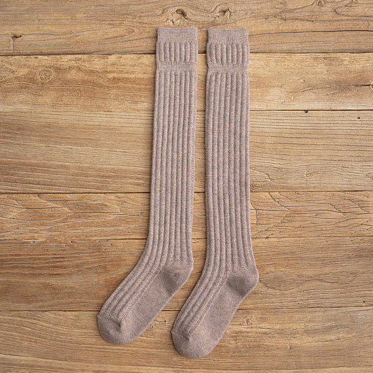 Calcetines Largos Estilo Universitario Clásico
