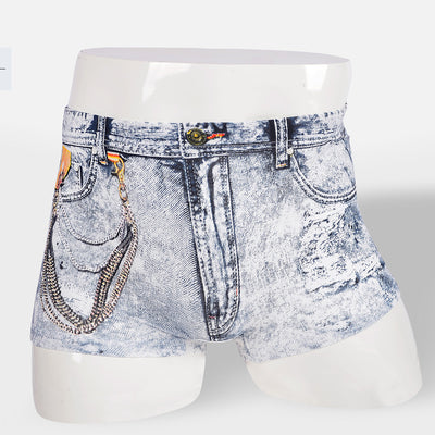 Pantalones Interiores Denim Imitación Hombre 100% Algodón Puro - Image 9