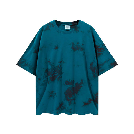 Camiseta Tie Dye Irregular para Hombre - Manga Corta - Image 6