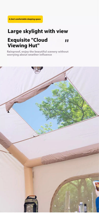 Carpa Inflable Automática 6 Personas - Impermeable, Aislante Térmico para Camping - Image 13