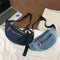 Bolsa de Pecho Denim Estilo Harajuku Japonés y Coreano