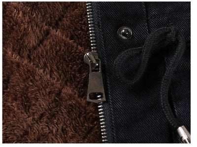 Chamarra Denim para Mujer Talla Grande con Forro de Terciopelo - Image 10