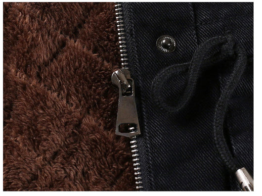 Chamarra Denim para Mujer Talla Grande con Forro de Terciopelo - Image 10