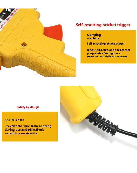 Pistola Soldadora Eléctrica con Alimentación Automática de Estaño - Image 12