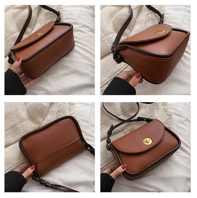 Bolso Bandolera Bicolor de Cuero PU - Diseño Moderno y Versátil - Image 15