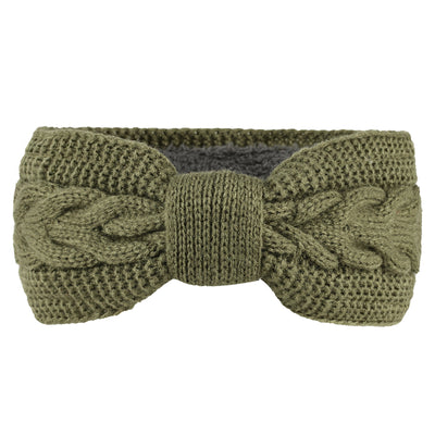Diadema de Lana con Moño y Forro Polar - Image 7