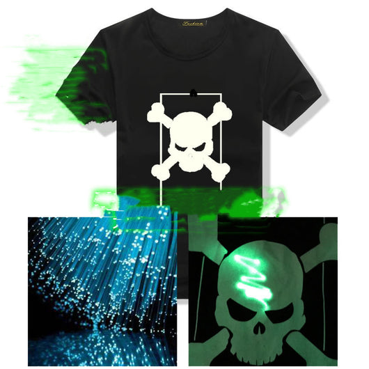 Camiseta Graffiti Luminoso de Algodón para Hombre - Image 6
