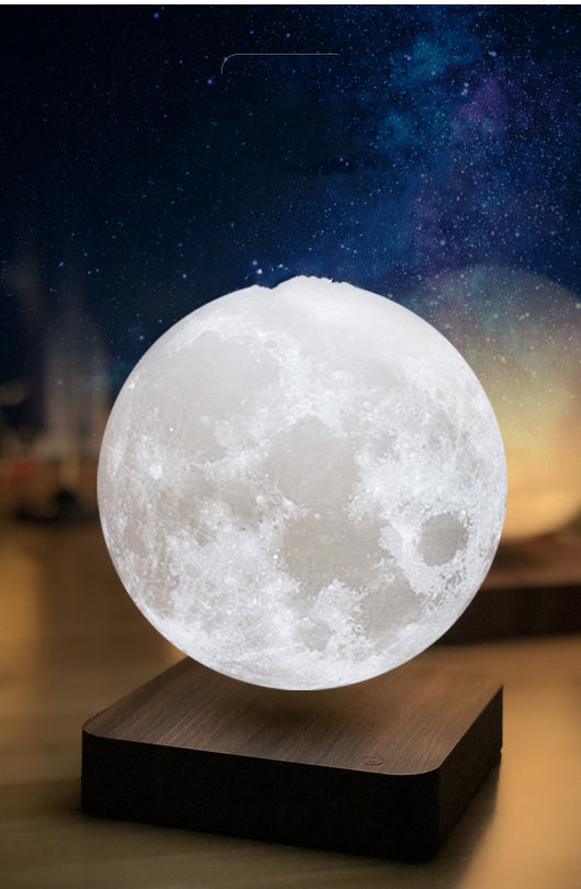 Lámpara Nocturna Tierra Luna con Levitación Magnética - Image 12