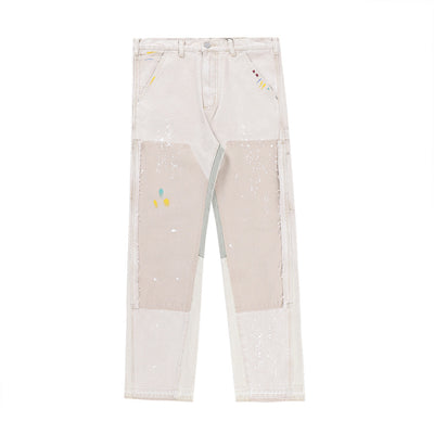 Jeans Hombre Sueltos con Salpicaduras de Pintura - Image 9