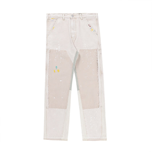 Jeans Hombre Sueltos con Salpicaduras de Pintura - Image 9